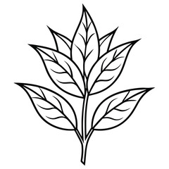 silhouette of a tree