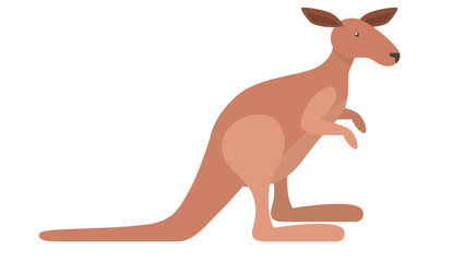kangaroo with baby