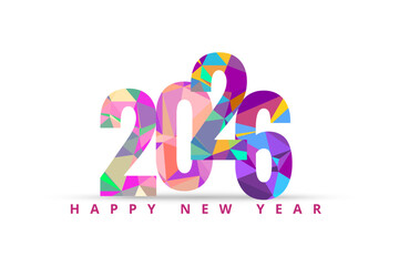 happy new year 2026 vector with the latest and best images and colors