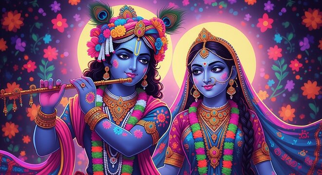 radha krishna wallpaper for laptop desktop hd 4k | radha krishna wallpaper horizontal 16:9 | radha krishna neon hd photo for pc | radha krishna god wallpaper 4k neon