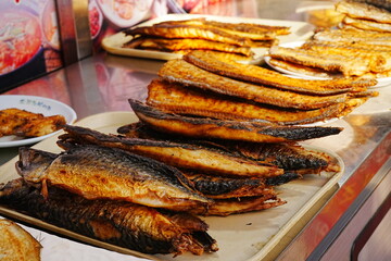 South Korean Gourmet, Grilled Fish - 韓国 名物 焼き魚