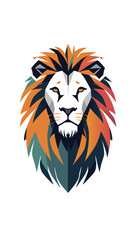 lion head vector