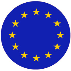 European Union Official flag, National flag of Europe.
Europe Flag has twelve golden stars on a blue field. These stars are not representation any country but symbolize unity and the European ideal.