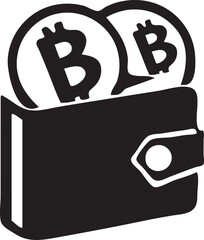  Cryptocurrency Bitcoin Wallet Icon