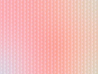 Subtle scalloped texture design element