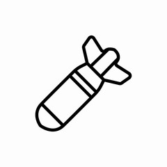 Military spray can icon vector sign