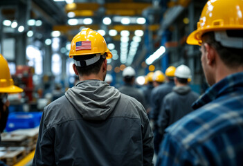 Construction and Industry American Workers