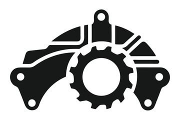 gear wheels vector illustration