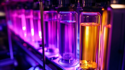 A high-tech research facility focusing on the development of advanced quantum computing