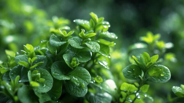 Portulaca oleracea: A herbal treatment known for its cooling and detoxifying effects.