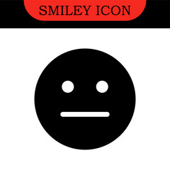 Feedback emoji icons vector. good and bad emoticon signs - Happy and Sad reaction. 6 black faces, Smiley rating icon set , happy, neutral, sad, emojis. Vector illustration