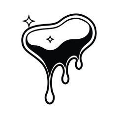 Liquid Metallic Gradient with Shine