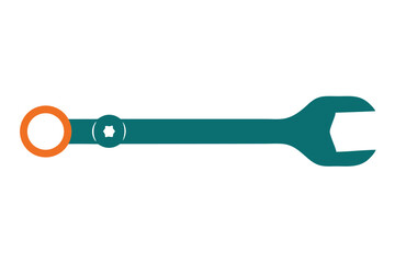 wrench and screwdriver