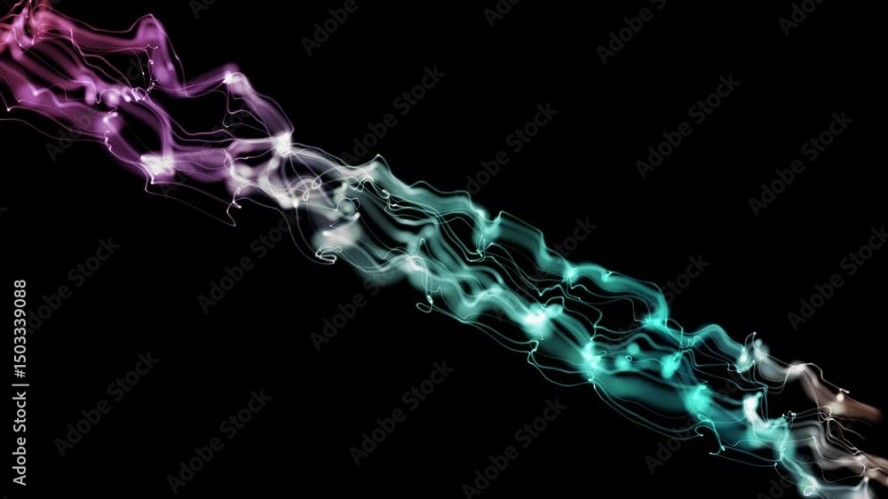 Poster cyber surface futuristic background digital technology and artificial intelligence concepts. abstrac