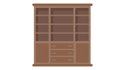 wardrobe isolated on white
