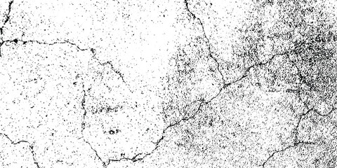 Abstract Texture of Dust, Old Damage, Dirty Grainy and Dusty Scratches on White Background, Overlay Vector Textures.