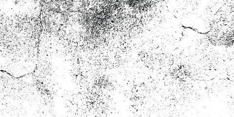 Abstract Texture of Dust, Old Damage, Dirty Grainy and Dusty Scratches on White Background, Overlay Vector Textures.