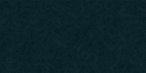 Abstract Topographic Contours Map Background, Vector Geographic Contour Map with Topographic Patterns in Vintage Outdoors Style. World Map Template.