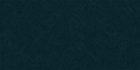 Abstract Topographic Contours Map Background, Vector Geographic Contour Map with Topographic Patterns in Vintage Outdoors Style. World Map Template.