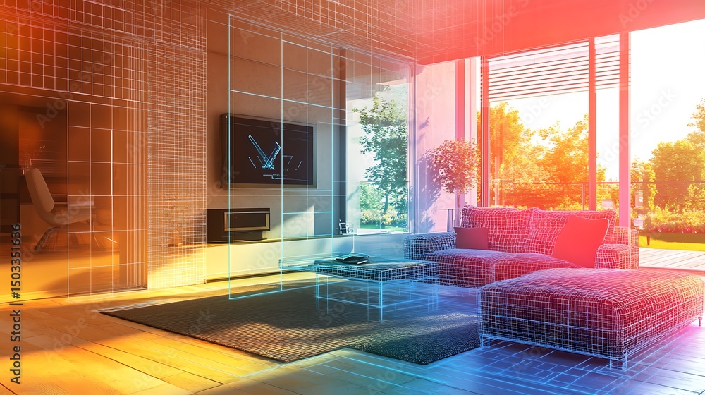 Poster an advanced climate control system using ai to manage indoor environments