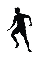 Surfer Carrying Surfboard Silhouette