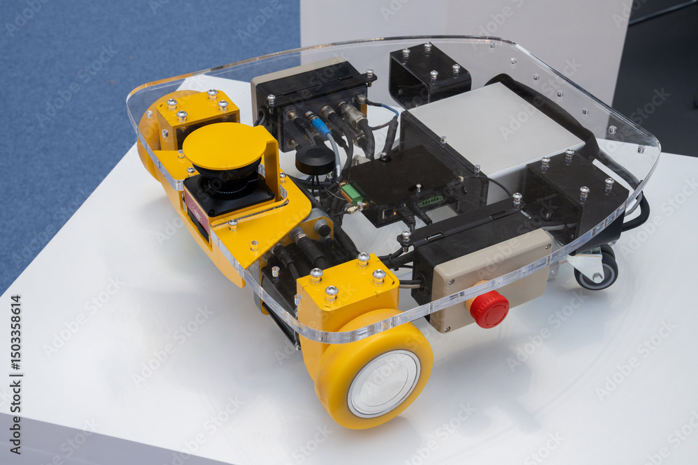 Poster Mobile robot for automated warehouse