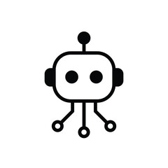 Robot Head with Circuit Wires