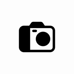 photo camera icon sign vector