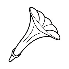 Trumpet Shaped Angels Trumpet Flower