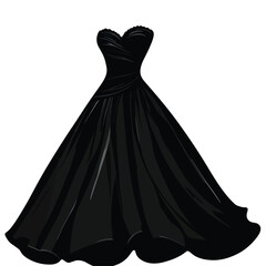 Naklejka premium dress clip art