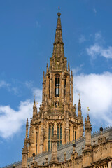 The Palace of Westminster in London, England, UK