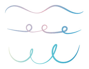 Dynamic Fluid Gradient Stroke with Curves and Color Blends