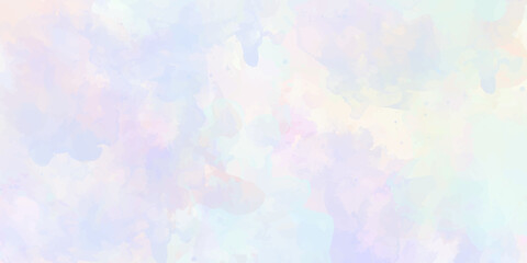 Soft pastel watercolor background texture abstract painting design