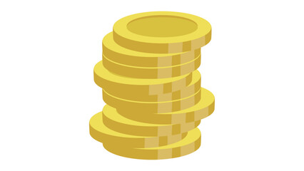 stack of gold coins