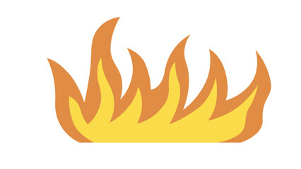 vector fire icon