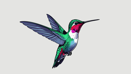 Fototapeta premium hummingbird in flight