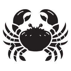 Celestial Crab with Stars Zodiac Sign Vector