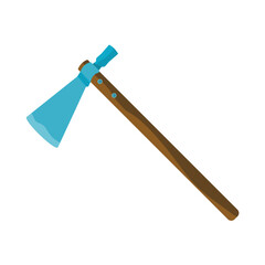 Native American tomahawk – vector illustration