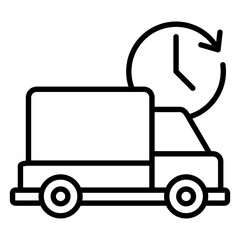 Transportation Outline Icon