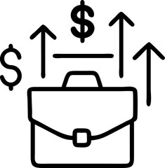 shopping bag with dollar sign