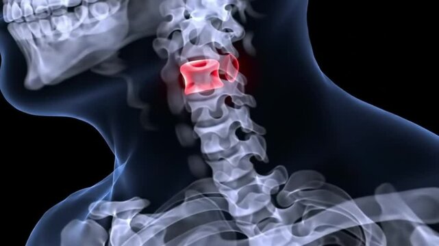 X-ray of Cervical Spine Injury and Neck Pain