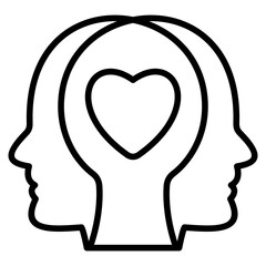 Emphaty Outline Icon