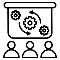 Training Outline Icon