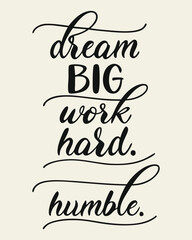 Inspirational Wall Art Typography Quote Design