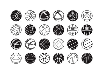 Bocce Ball Vector For Print, Bocce Ball Clipart, Bocce Ball vector Illustration