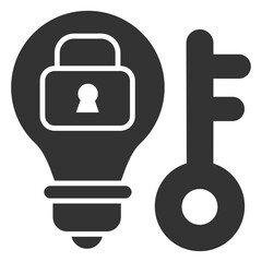 Problem Solving Glyph Icon