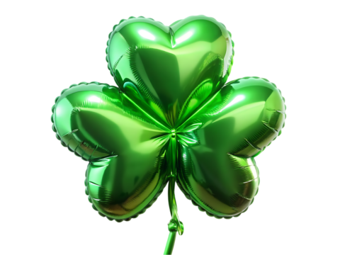 Shamrock Balloon: St. Patrick's Day - Powered by Adobe