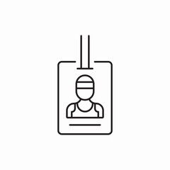 male badge icon sign vector