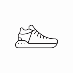 shoes sneakers icon sign vector