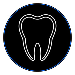 tooth icon vector illustration